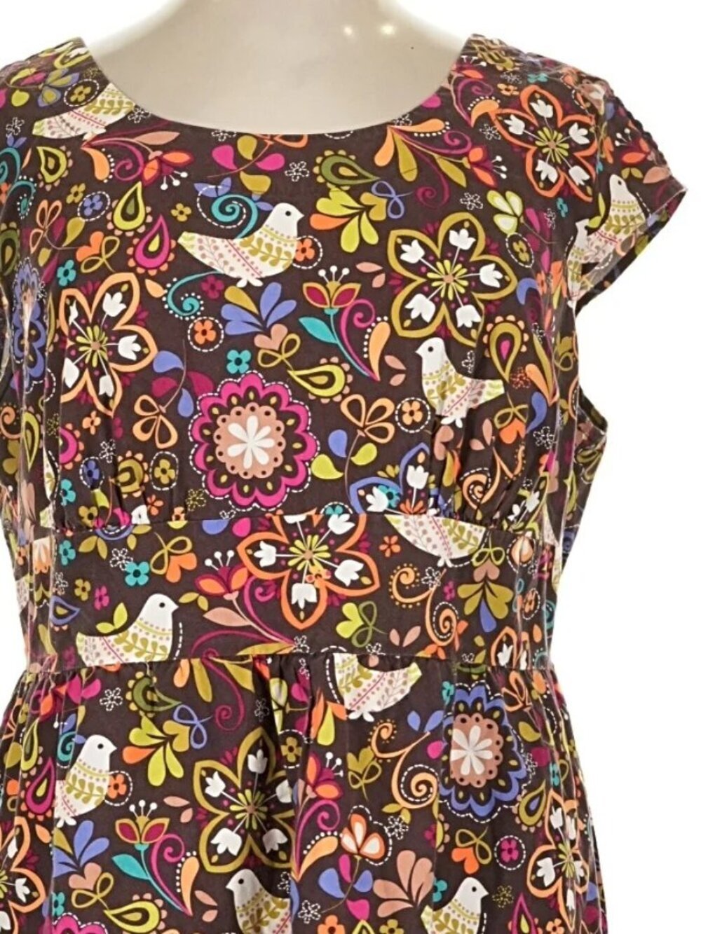 Modcloth + Retrolicious "All That's Folksy" Dress